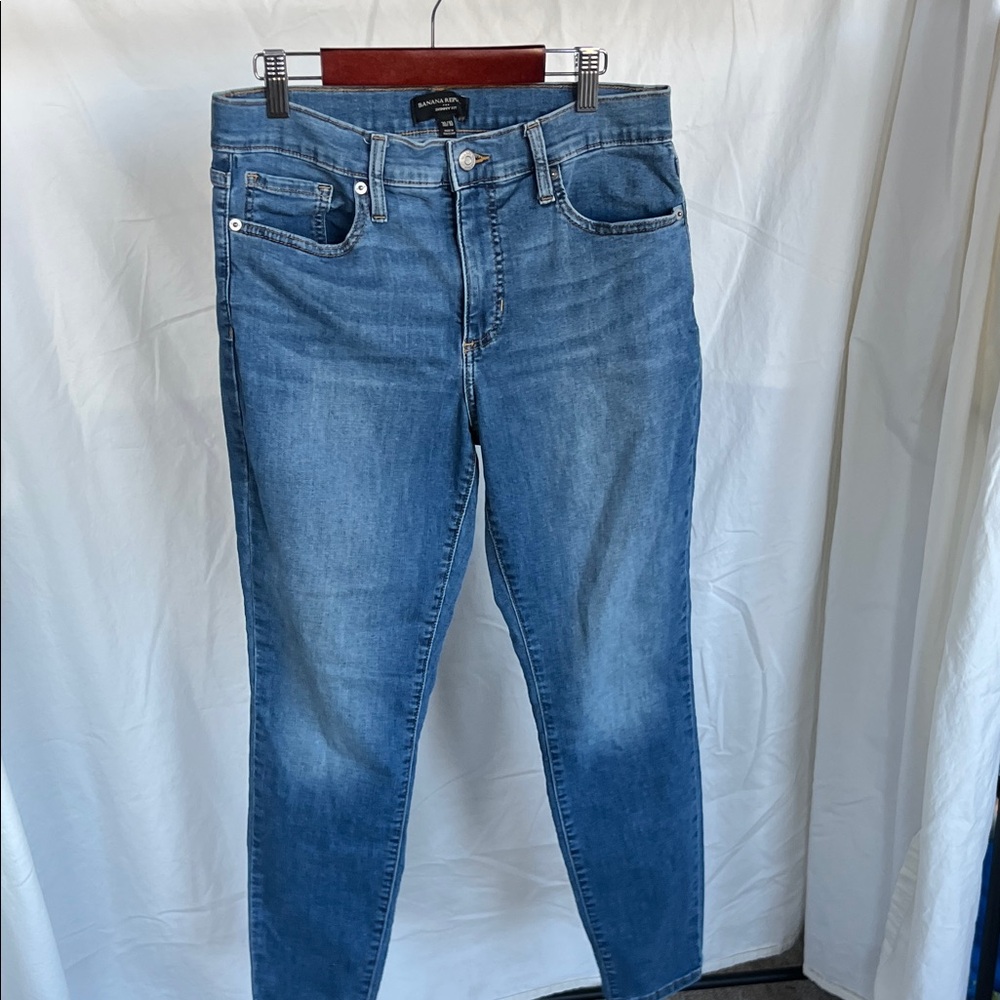 😻5for$15😻Banana Republic Skinny Fit Jeans in Classic Blue Denim 30/10